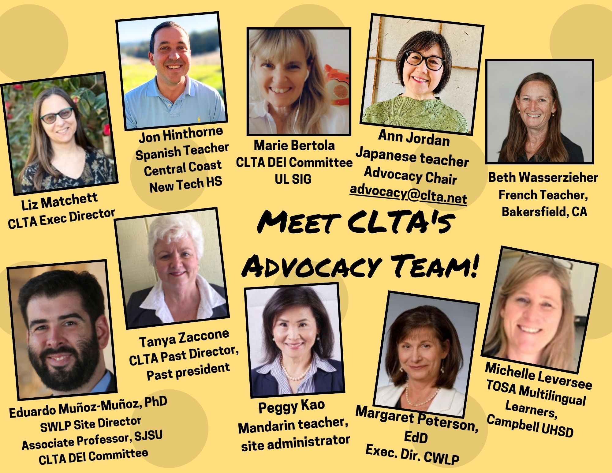 2024-25 CLTA Advocacy Committee