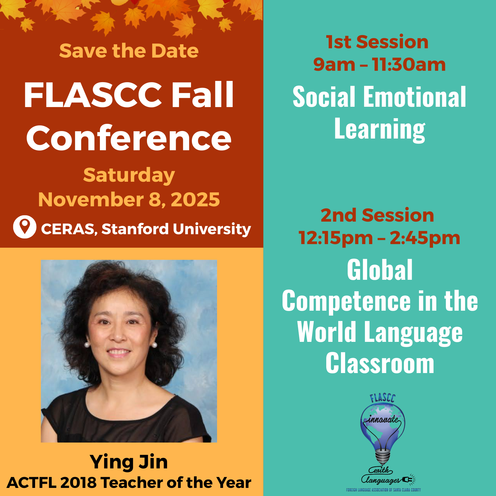 FLASCC 2025 Nov 8 Save The Date
